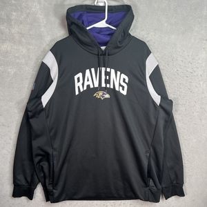 NWT Baltimore Ravens Nike Sideline Therma-Fit Pullover Hoodie